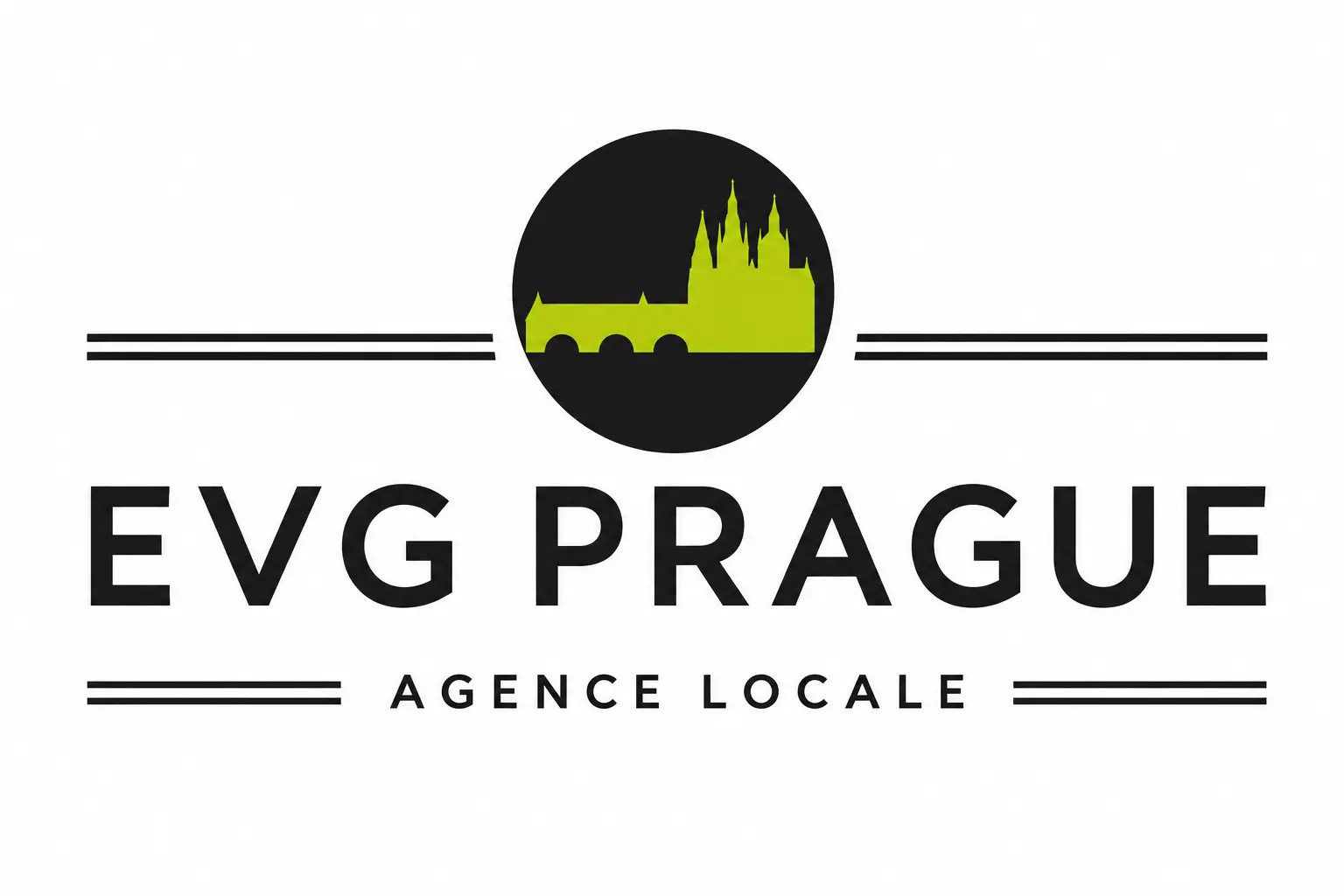 EVG Prague Agence locale le logo