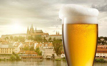 Après-midi bière à Prague avec visite guidée pour un EVG