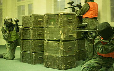 Paintball indoor illimité à Prague pour un EVG