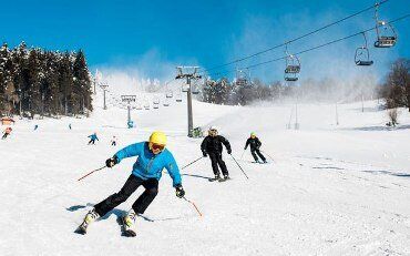 Journée de ski près de Prague pour un EVG