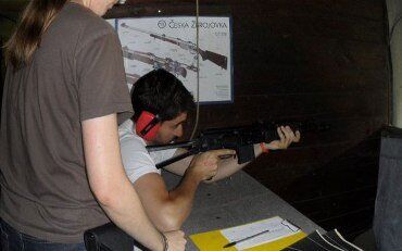 Tir 3 armes à Prague pour un EVG