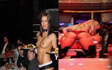 Steak, bières et show lesbien pour EVG à Prague